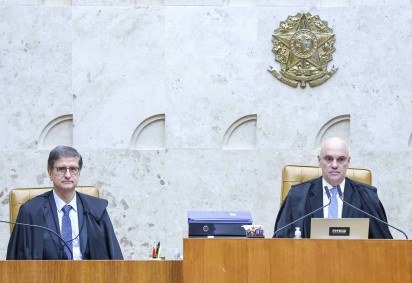 A reunião entre Gonet e Moraes sobre segurança pública acontece após a megaoperação deflagrada pelas forças de segurança pública do Rio de Janeiro, que deixou 121 mortos -  (crédito: Antonio Augusto / STF) -A reunião entre Gonet e Moraes sobre segurança pública acontece após a megaoperação deflagrada pelas forças de segurança pública do Rio de Janeiro, que deixou 121 mortos -  (crédito: Antonio Augusto / STF)