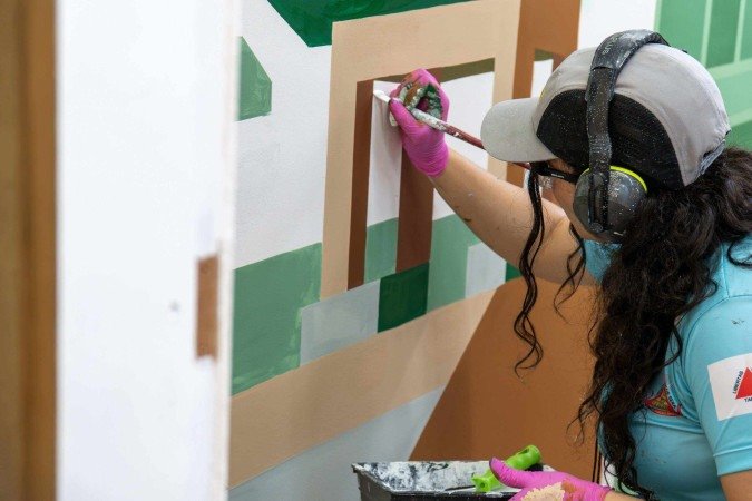 49% dos jovens participantes da pesquisa têm interesse em trabalhar em setores industriais. -  (crédito:  Gabriel Pinheiro / SENAI)