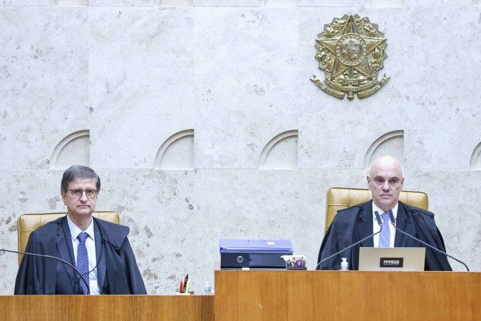 A reunião entre Gonet e Moraes sobre segurança pública acontece após a megaoperação deflagrada pelas forças de segurança pública do Rio de Janeiro, que deixou 121 mortos - (crédito: Antonio Augusto / STF) A reunião entre Gonet e Moraes sobre segurança pública acontece após a megaoperação deflagrada pelas forças de segurança pública do Rio de Janeiro, que deixou 121 mortos - (crédito: Antonio Augusto / STF)
