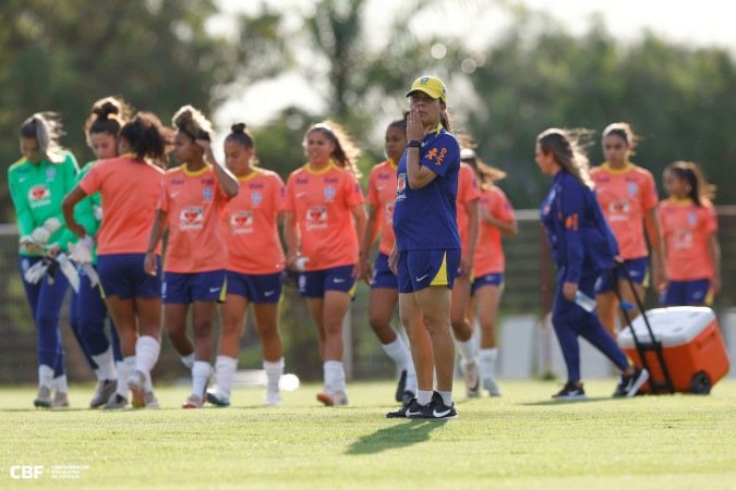 Dona da prancheta, a brasiliense Camilla Orlando tem o desafio de classificar o Brasil no Sul-Americano para o Mundial da Polônia -  (crédito: Divulgação/CBF)