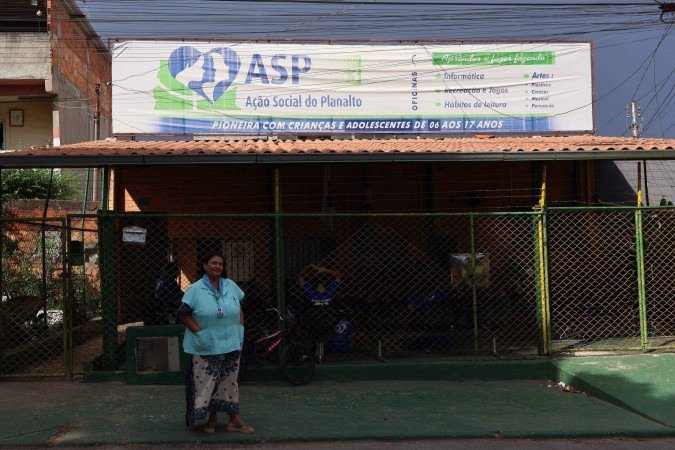  10/11/2025 Bruna Gaston CB/DA Press. Ação Social do Planalto, São Sebastião. Antônia Lopes, Assitente Social 
      