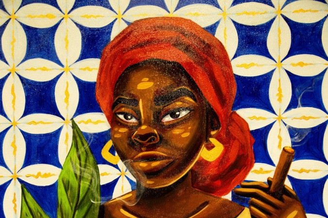 Obra da artista Stefany Lima - Créditos - Hannah Carvalho Abolicionistas Brasileiras 
Curadoria: Ana Carla Soler. Visitação até 11 de janeiro, de segunda a sexta-feira, das 8h às 19h e aos sábados, 8h às 12h, na Casa da Cultura da América Latina (CAL/UnB SCS Quadra 4 Bloco A Lote 170). Entrada gratuita
