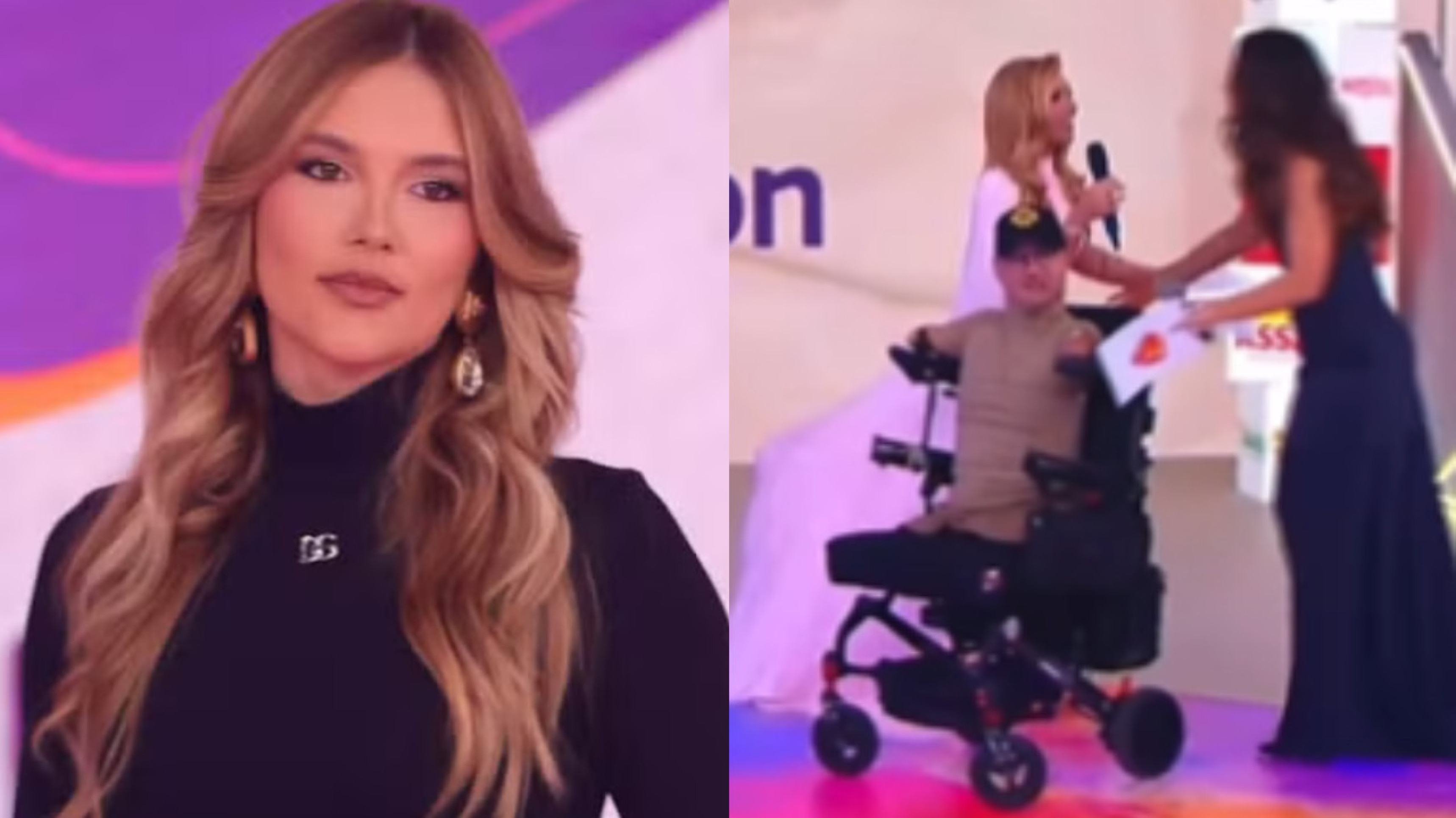 Virginia ignora participante no 'Teleton' e é repreendida por Celso Portiolli