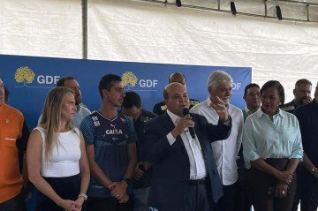 Governador Ibaneis Rocha inaugurou hoje (11/11) 