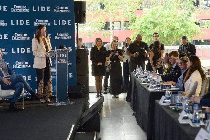 11/11/2025 Crédito: Marcelo Ferreira/CB/D.A Press. Brasil. Brasília - DF - 4 Brasíçia SUMMIT, "Mulheres Líderes" Marcela Passamani Secretária de Justiça e Cidadania DF - (crédito: Marcelo Ferreira/CB/D.A Press) 11/11/2025 Crédito: Marcelo Ferreira/CB/D.A Press. Brasil. Brasília - DF - 4 Brasíçia SUMMIT, "Mulheres Líderes" Marcela Passamani Secretária de Justiça e Cidadania DF - (crédito: Marcelo Ferreira/CB/D.A Press)