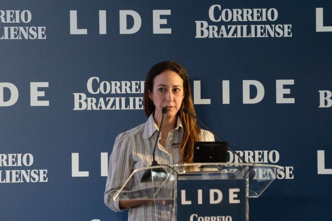 Maria Elisa Curcio: setor de aviação precisa ampliar o olhar sobre as mulheres -  (crédito:  Marcelo Ferreira/CB/D.A Press)