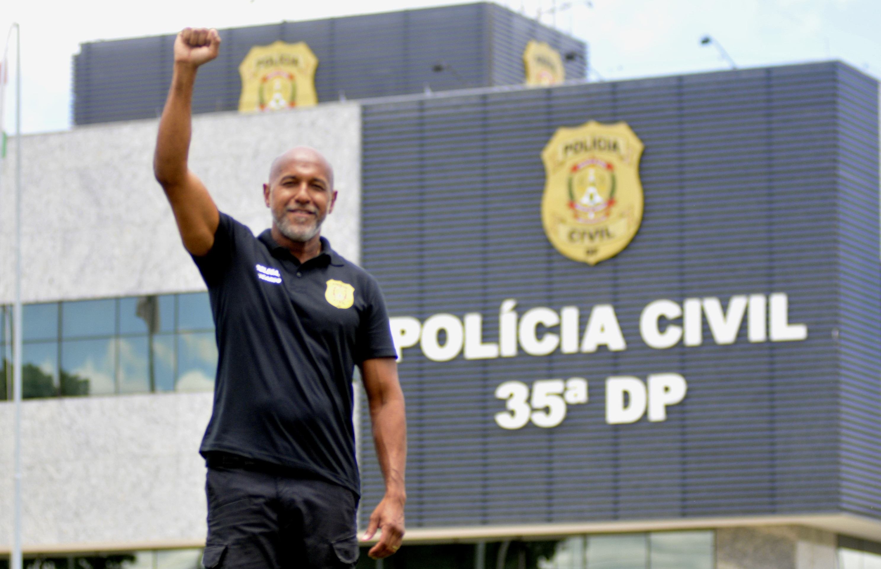  12/11/2025. Cr&eacute;dito: Ed Alves/CB/D.A Press. Brasil.  Brasilia - DF.  Cidades.Membros Negros e Negras das For&ccedil;as de Seguran&ccedil;a do DF. Delegado Ricardo Viana.