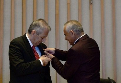 12/11/2025 Crédito: Marcelo Ferreira/CB/D.A Press. Brasil. Brasília - DF -  A Câmara Legislativa do Distrio Federal concede o título de Cidadão Honorário de Brasília ao Presidente do Flamento Luis Eduardo Baptista.