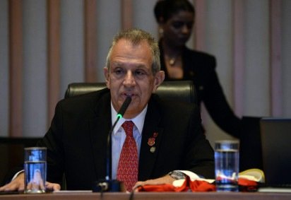  12/11/2025 Crédito: Marcelo Ferreira/CB/D.A Press. Brasil. Brasília - DF -  A Câmara Legislativa do Distrio Federal concede o título de Cidadão Honorário de Brasília ao Presidente do Flamento Luis Eduardo Baptista.