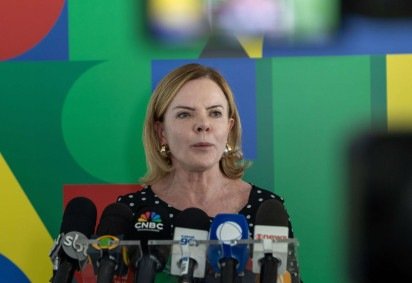 Gleisi afirmou que a criação da nova pasta pode ocorrer ainda neste ano -  (crédito:  Brito Junior/SRI-PR) -Gleisi afirmou que a criação da nova pasta pode ocorrer ainda neste ano -  (crédito:  Brito Junior/SRI-PR)