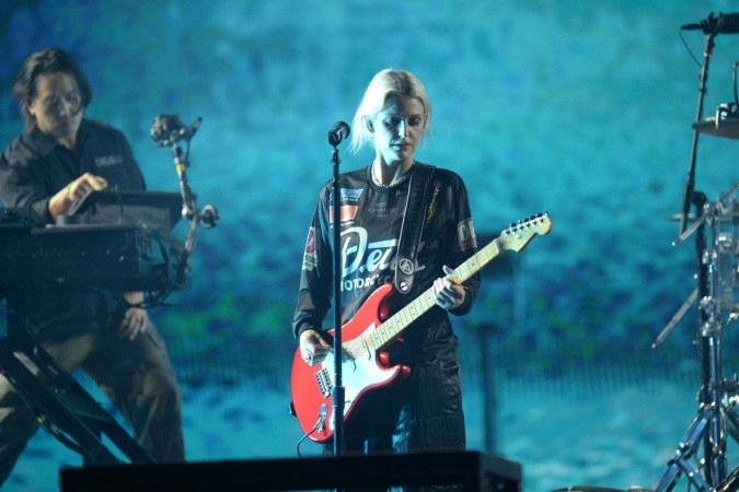  Show de Linkin Park, banda norte-americana que traz a turnê From Zero World Tour  no Estadio Mané Garrincha. 