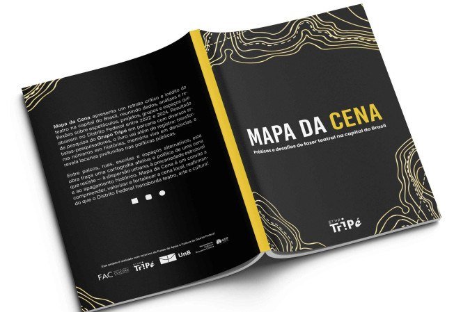 Grupo Tripé analisa cena teatral do DF entre 2022 e 2024 em novo livro -  (crédito: Divulgação)