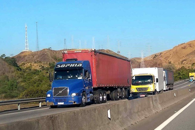 O setor de transportes foi o que mais cresceu, em 1,2% -  (crédito: Helena Pontes/Agência IBGE Notícias)