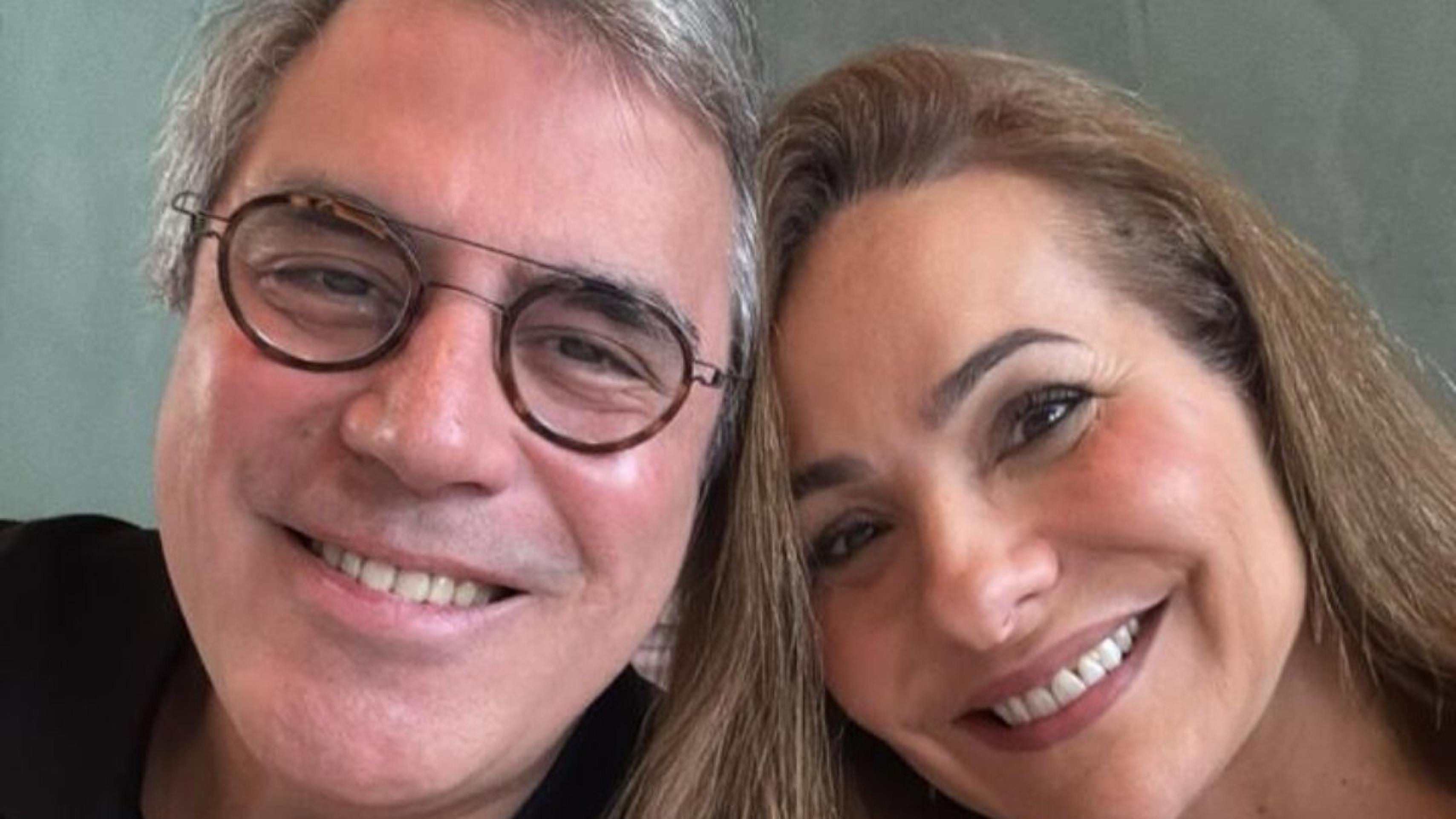 Maria Beltrão compartilha fotos raras com o marido e celebra casamento