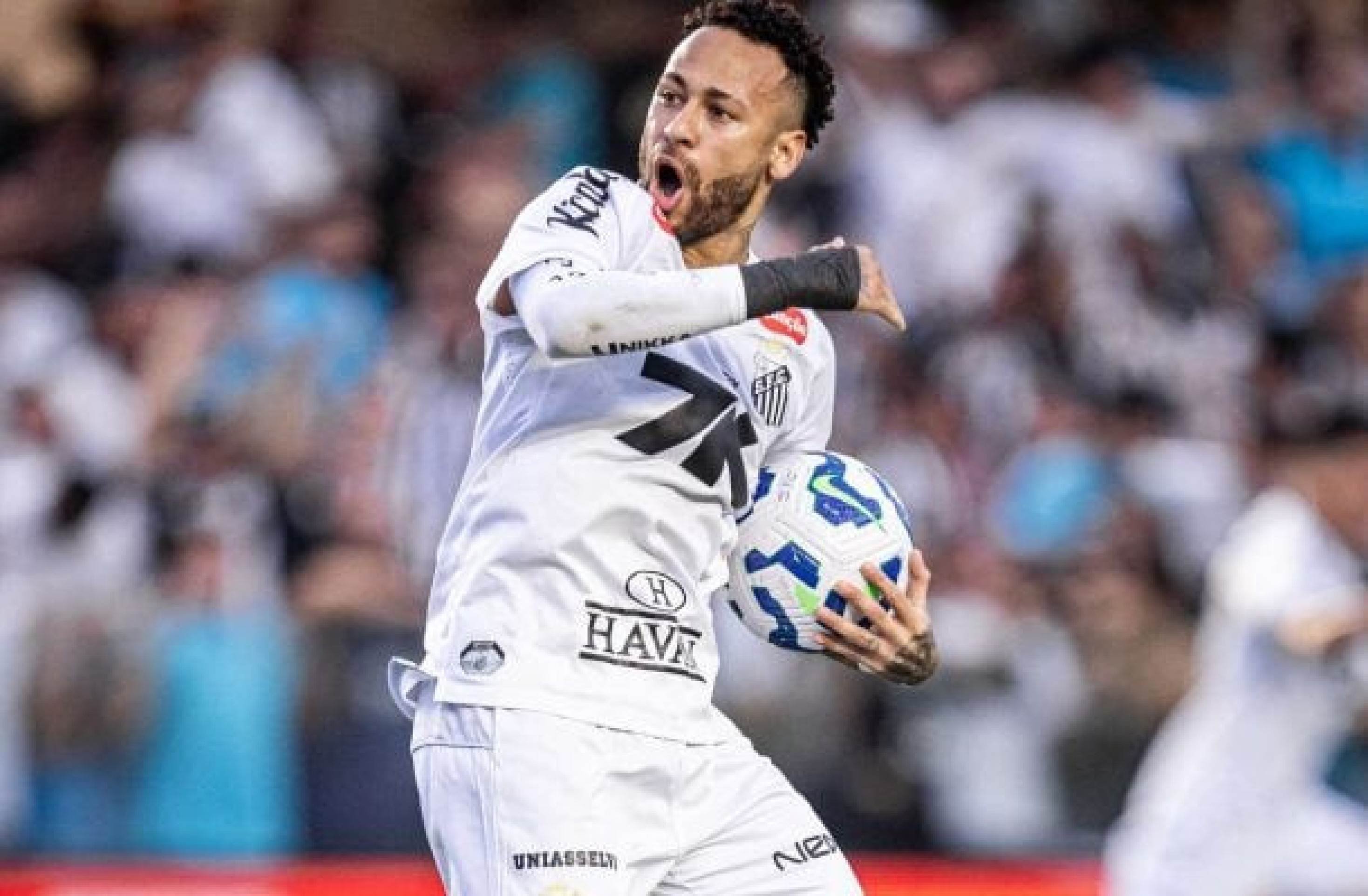 Santos mantém Neymar com a faixa de capitão após polêmica