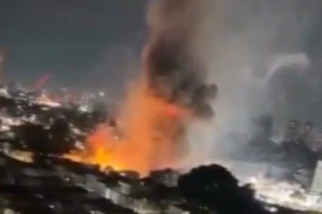 Explosão na Zona Leste de São Paulo - (crédito: Reprodução Redes sociais ) Explosão na Zona Leste de São Paulo - (crédito: Reprodução Redes sociais )