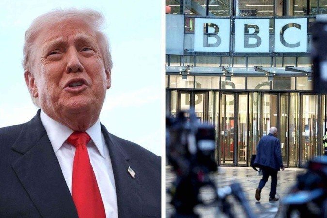 BBC pede desculpas a Trump, mas rejeita pedido de indenização - (crédito: BBC Geral) BBC pede desculpas a Trump, mas rejeita pedido de indenização - (crédito: BBC Geral)