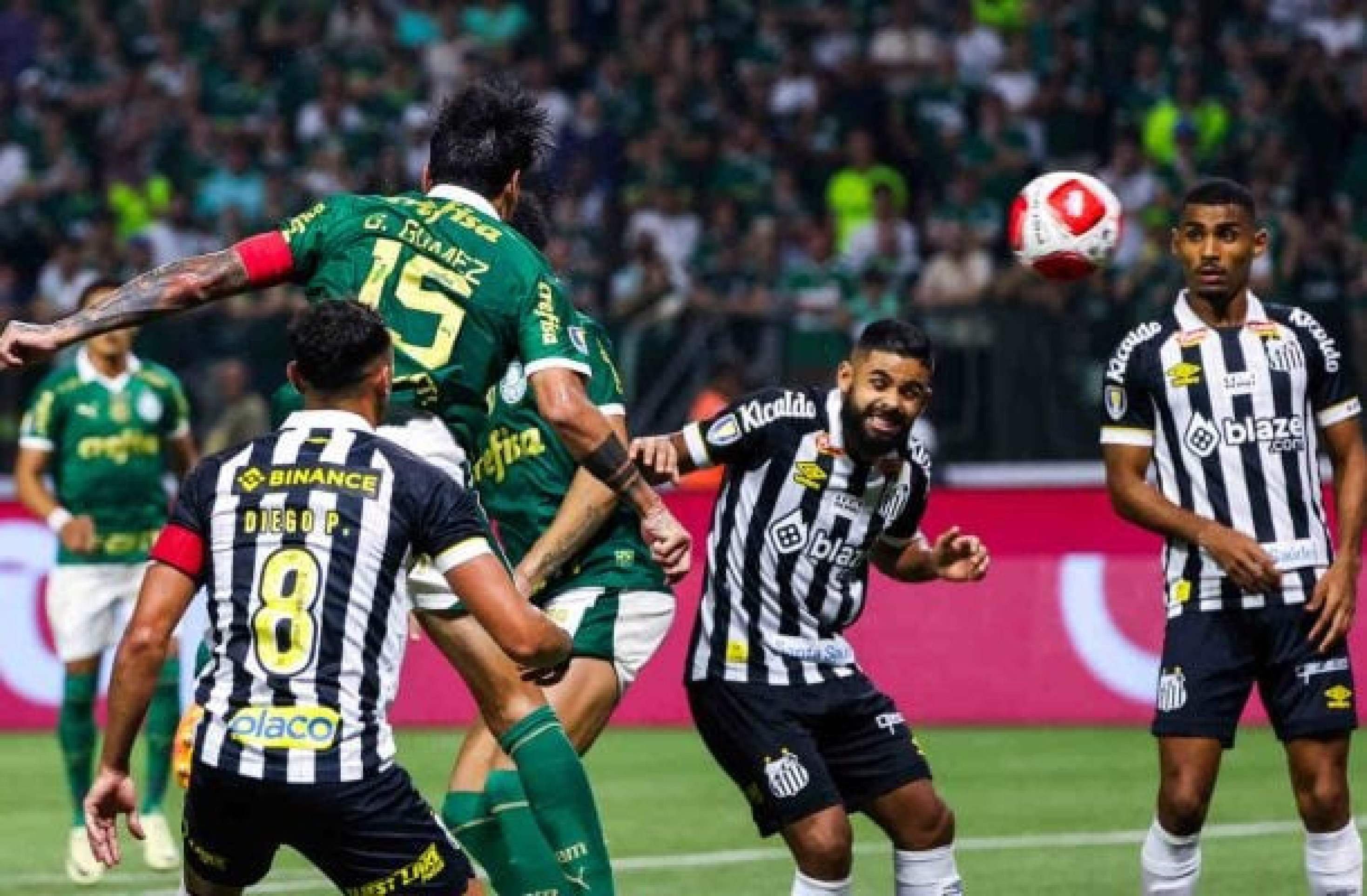 Palmeiras está invicto em clássicos no Brasileirão - (crédito: Foto: Cesar Greco / Palmeiras) Palmeiras está invicto em clássicos no Brasileirão - (crédito: Foto: Cesar Greco / Palmeiras)