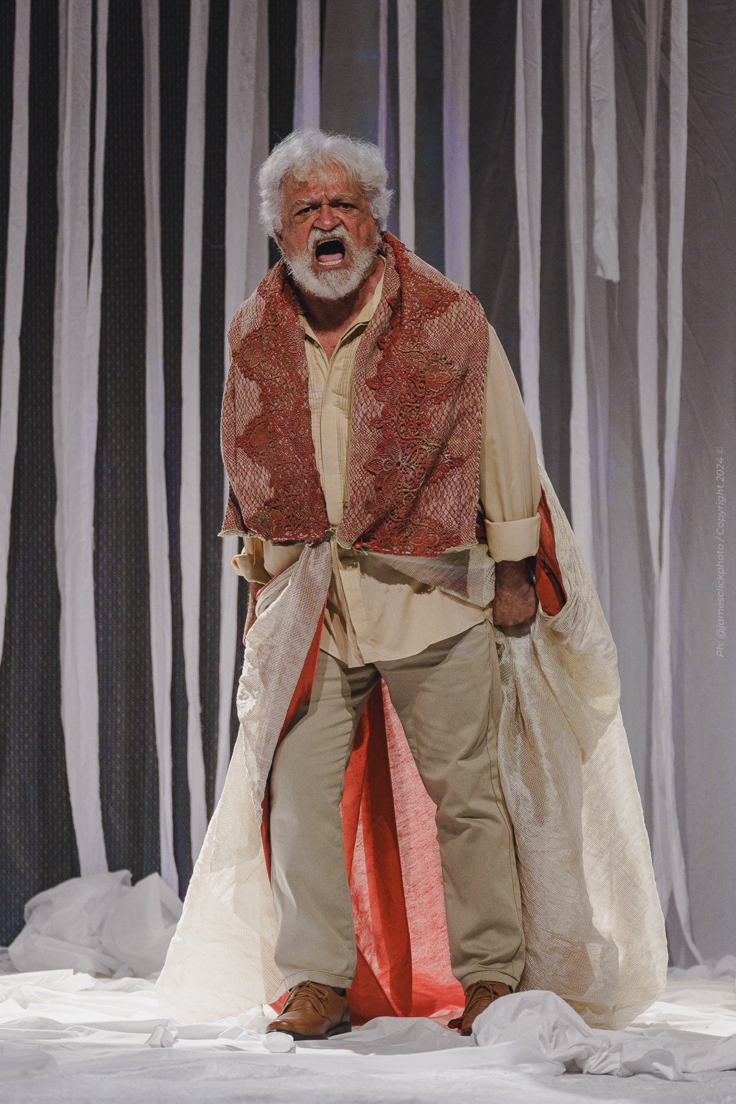 Com Humberto Pedrancini, 'Outro Lear' chega ao Teatro Sesc Silvio Barbato