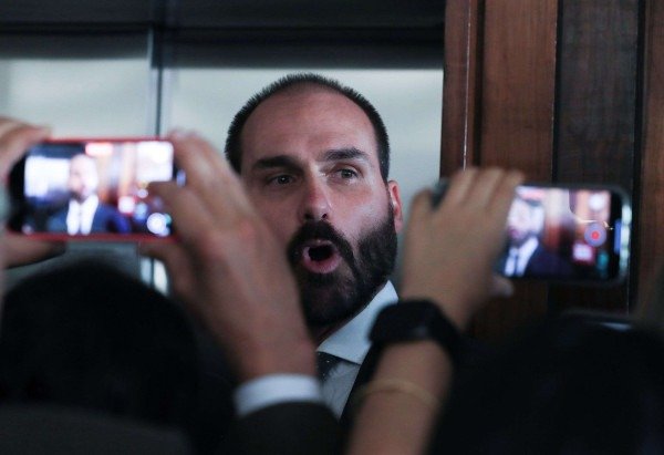 O ex-deputado Eduardo Bolsonaro vive no Texas desde março de 2025 -  (crédito: Lula Marques/Agência Brasil)