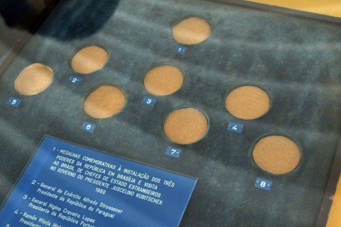  14/11/2025. Crédito: Ed Alves/CB/D.A Press. Brasil.  Brasilia - DF.  Cidades. Ladrão invade Instituto Histórico do DF e leva peças de Kubitschek. Criminoso levou peças valiosas que pertenceram a personalidades da capital, 