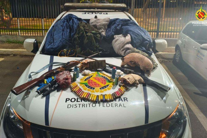 Esquema de caça ilegal é descoberto em área rural de Planaltina