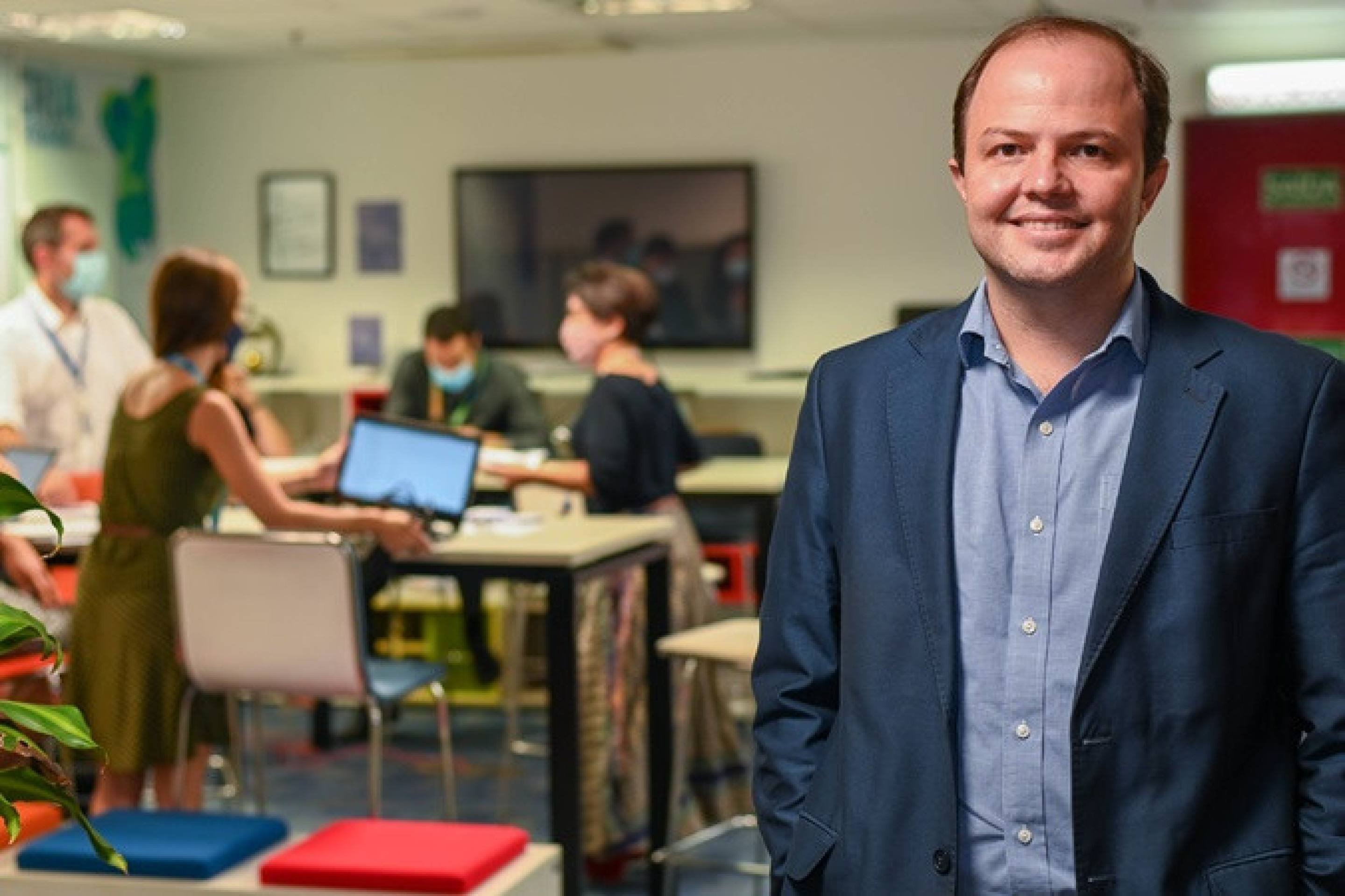 Felipe Morgado, superintendente de educa&ccedil;&atilde;o profissional e superior do SENAI.