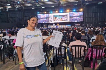 A diarista Célia Maria Evangelista: em busca de futuras realizações, a partir do Enem -  (crédito: Ricardo Daehn / CB DA Press)