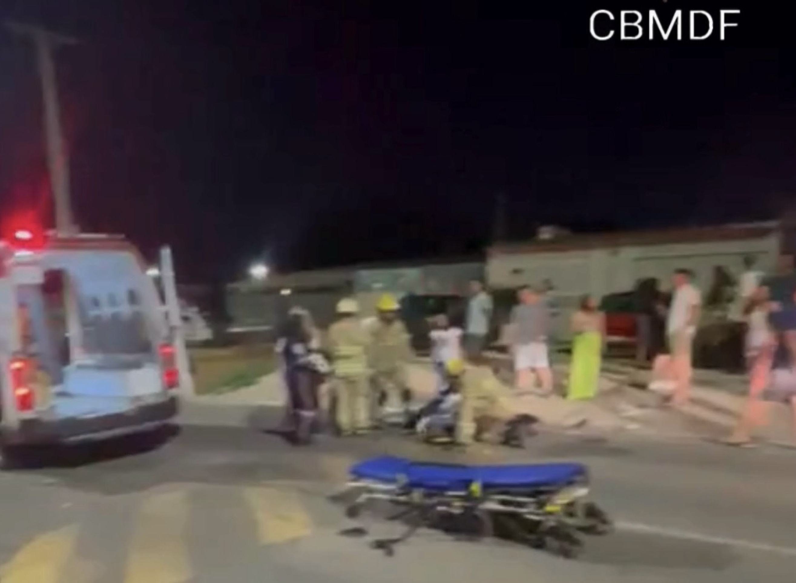 Colisão entre motocicletas deixa dois feridos no Recanto das Emas