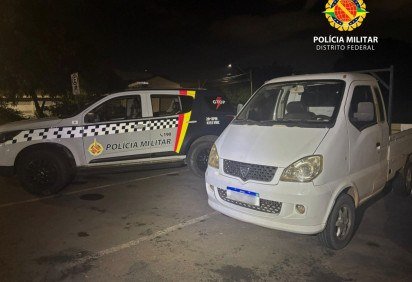 PMDF recupera veículo furtado no Riacho Fundo II -  (crédito: PMDF/Divulgação) -PMDF recupera veículo furtado no Riacho Fundo II -  (crédito: PMDF/Divulgação)