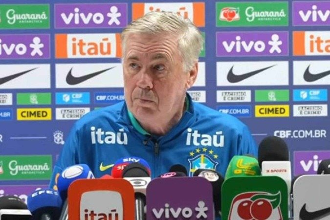 Ancelotti manterá base da Seleção, mas estuda oportunidade a Vitor Roque diante da Tunísia