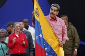 O líder venezuelano passou a adotar medidas extraordinárias de segurança depois de a Casa Branca autorizar uma operação secreta da CIA em território venezuelano -  (crédito: AFP)