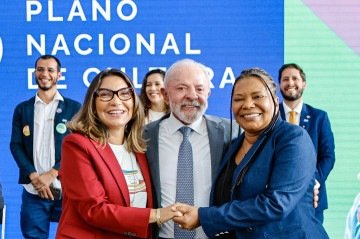Plano Nacional da Cultura lançado por Lula  orienta a criação e execução de políticas culturais no país pelos próximos dez anos -  (crédito:  Ricardo Stuckert/PR)