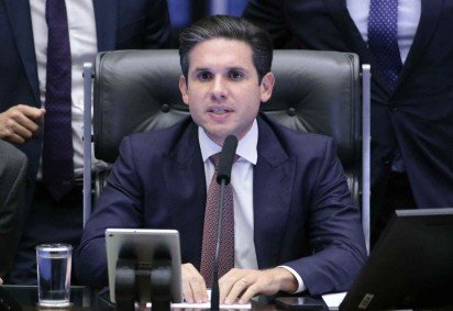 Motta escolhe o deputado do PL para relatar proposta governista  -  (crédito: AFP) -Motta escolhe o deputado do PL para relatar proposta governista  -  (crédito: AFP)