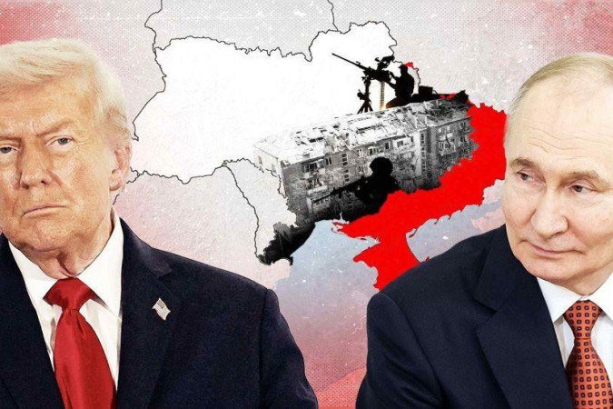 Na cúpula de agosto, no estado americano do Alasca, Putin e Trump não conseguiram alcançar um avanço diplomático - (crédito: Andrew Harnik / Getty Images) Na cúpula de agosto, no estado americano do Alasca, Putin e Trump não conseguiram alcançar um avanço diplomático - (crédito: Andrew Harnik / Getty Images)