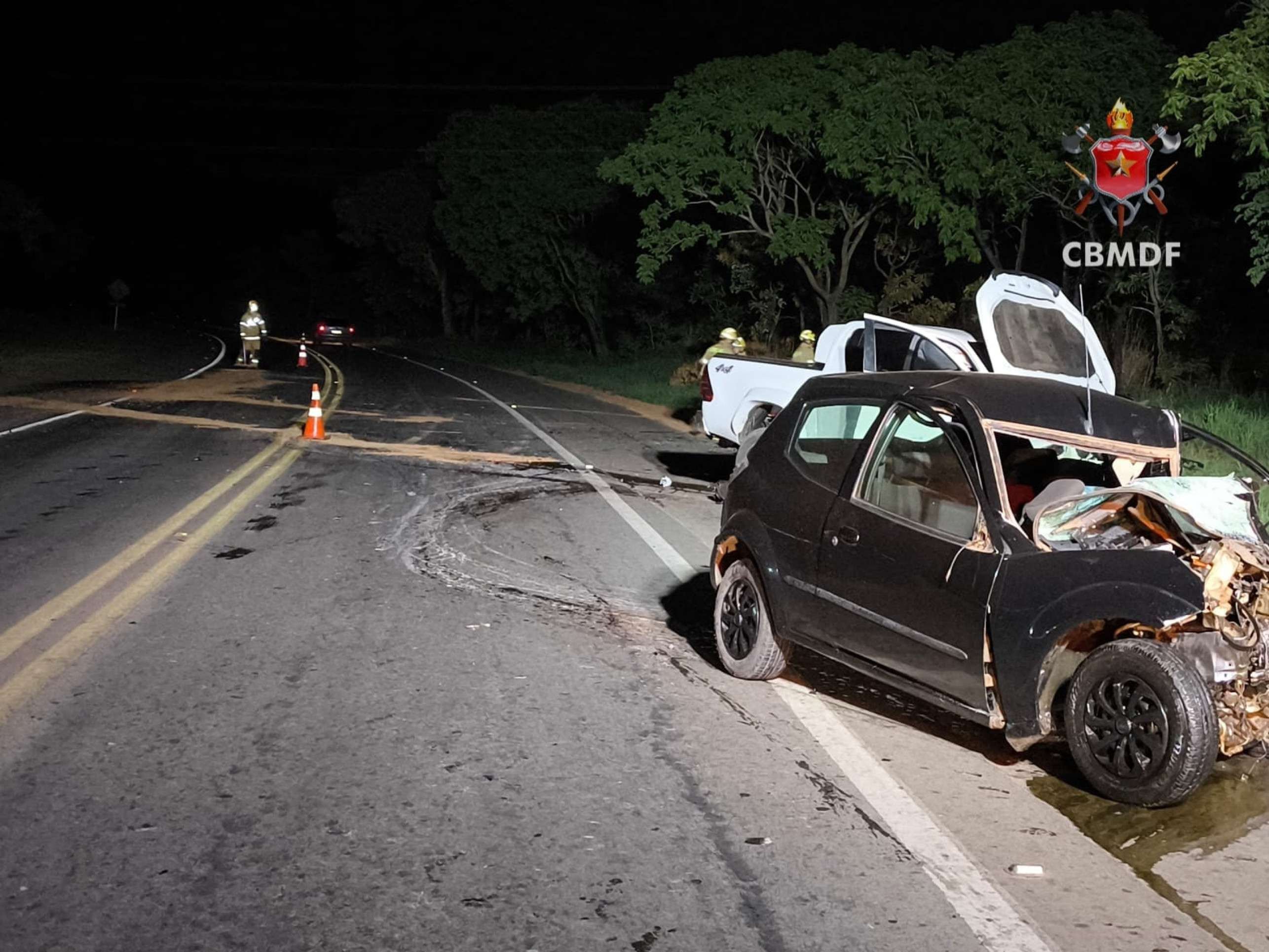 Colisão deixou uma pessoa morta e outra ferida