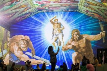 Arquivo pessoall / Exposição Michelangelo