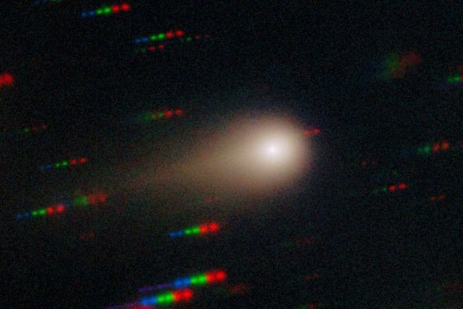 O telescópio Atlas observa o céu noturno em busca de objetos que teriam potencial para colidir com a Terra -  (crédito: Atlas/Universidade do Havaí/Nasa)