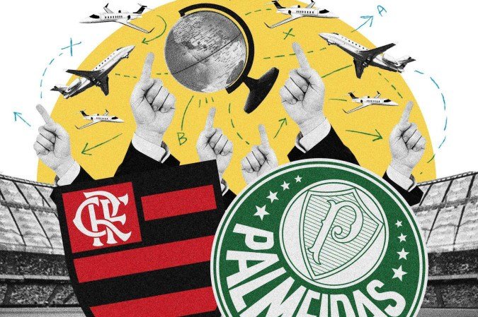 Flamengo e Palmeiras são os candidatos ao título da Série A do Brasileirão 2025 - (crédito: Caio Gomez/CB) Flamengo e Palmeiras são os candidatos ao título da Série A do Brasileirão 2025 - (crédito: Caio Gomez/CB)
