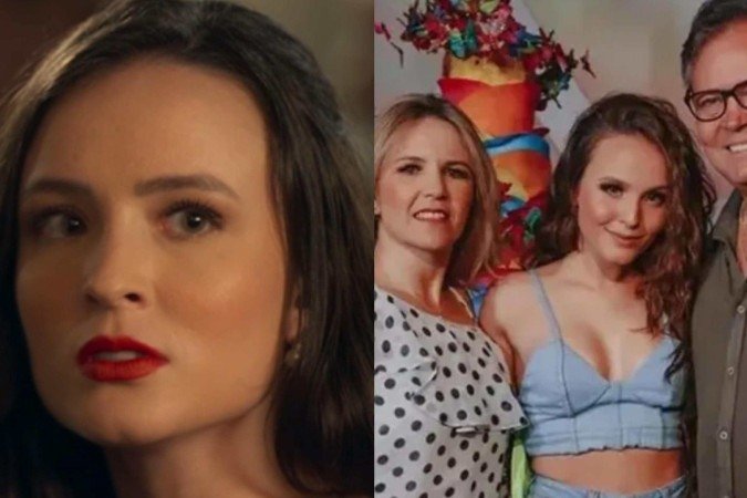 Larissa Manoela processa gravadora após pais assinarem contrato na infância -  (crédito: TV Globo/Instagram)