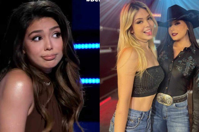 Melody deu uma carreira à Ana Castela? Ela responde; veja! -  (crédito: Youtube/Instagram)