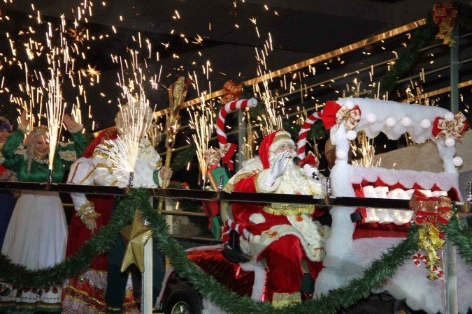 O Papai Noel estará disponível em todo os fins de semana, até 21 de dezembro