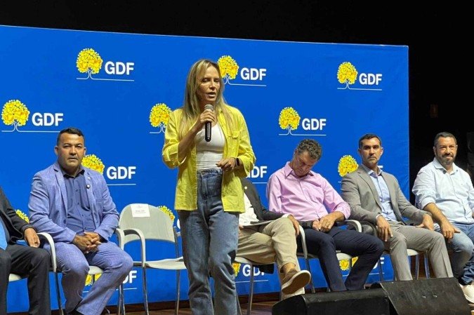 Celina Leão (PP), comentou o afastamento do presidente do Banco de Brasília (BRB), Paulo Henrique Costa, após operação da PF contra Banco Master -  (crédito: Davi Cruz/CB)