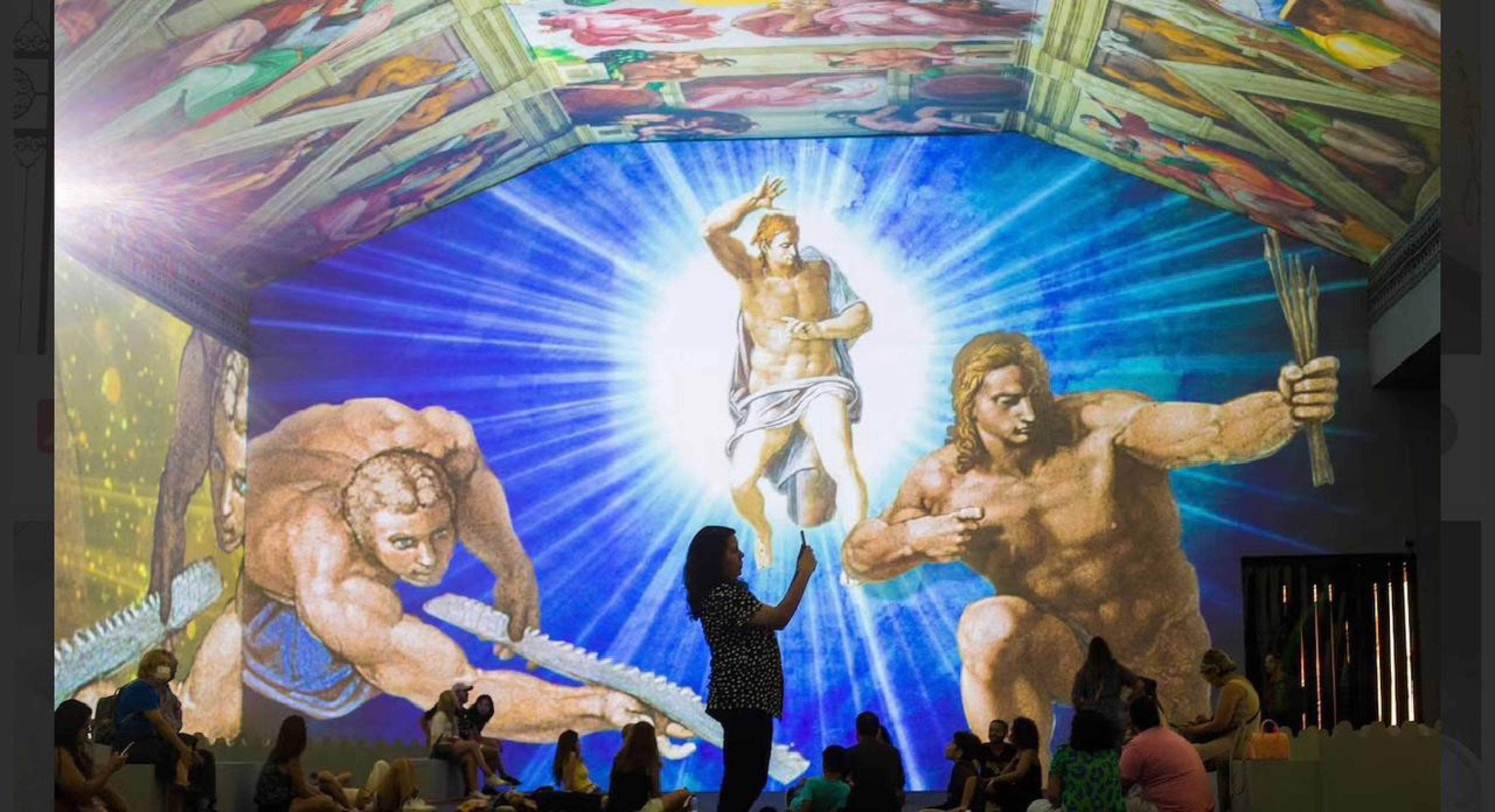 Arquivo pessoall / Exposição Michelangelo