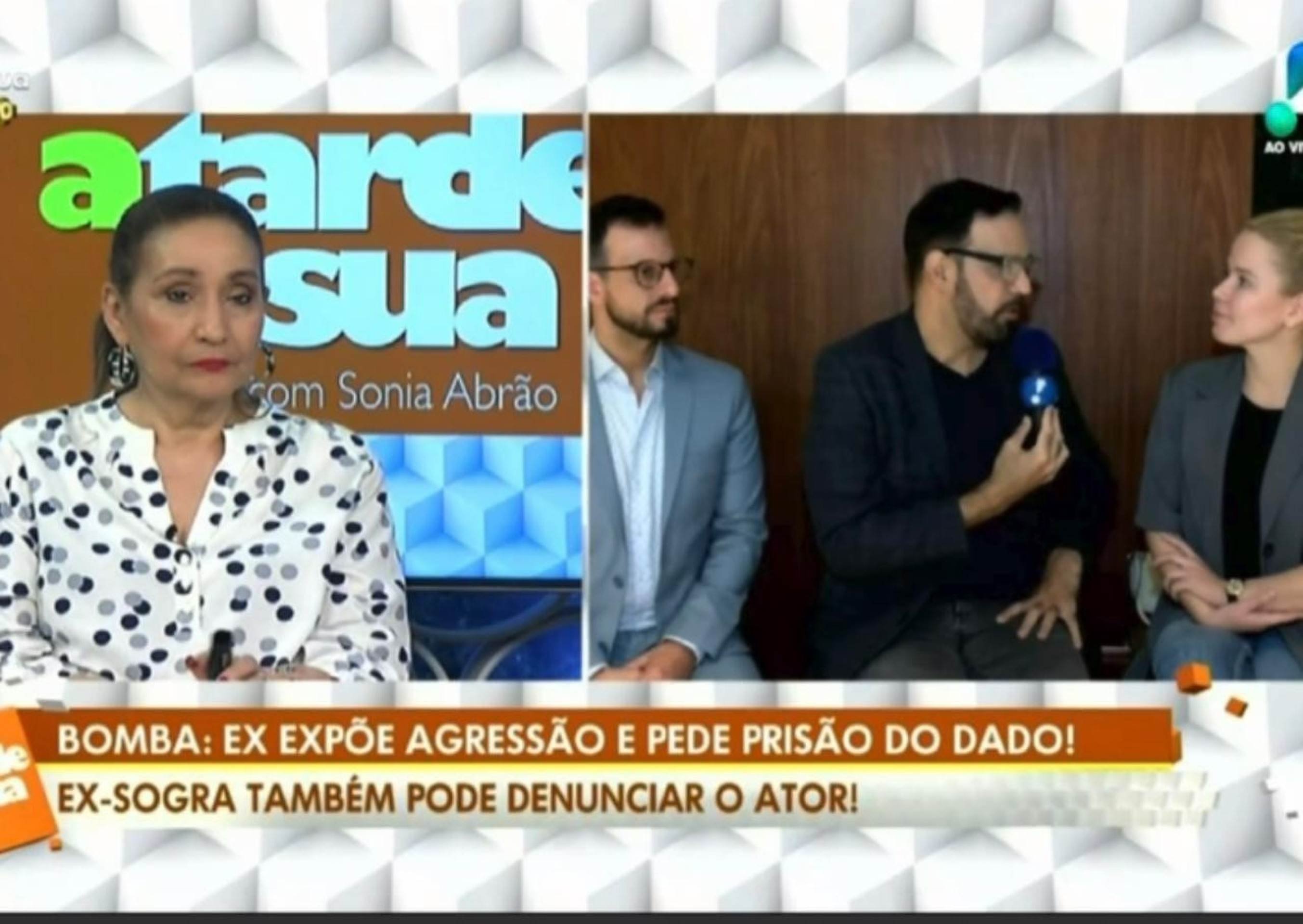 Sonia Abrão, Dr. Diego Candido, Thiago Sodré e Marcela Tomaszewski Sonia Abrão, Dr. Diego Candido, Thiago Sodré e Marcela Tomaszewski
