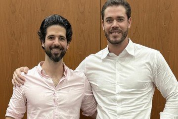 Giovanni Bonin e Gabriel Aguiar, responsáveis pelo Vendedor IA - (crédito: Divulgação) Giovanni Bonin e Gabriel Aguiar, responsáveis pelo Vendedor IA - (crédito: Divulgação)