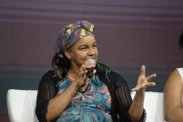 Janaína Soares, decana de extensão da Universidade de Brasília (UnB) - (crédito: Minervino Jr.) Janaína Soares, decana de extensão da Universidade de Brasília (UnB) - (crédito: Minervino Jr.)