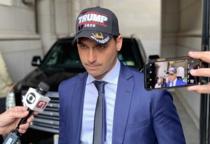 Dívida de Eduardo Bolsonaro foi gerada após mudança dele para os EUA -  (crédito:  Paola De Orte/Agência Brasil)