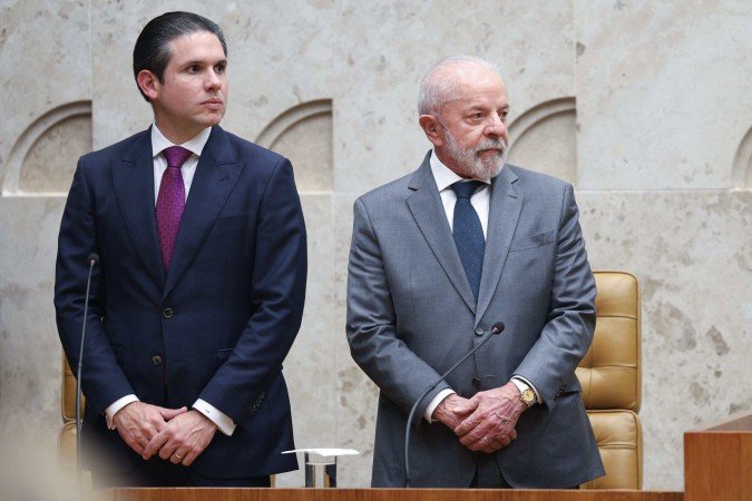 Motta com Lula: presidente da Câmara criticou o governo ao dizer que 