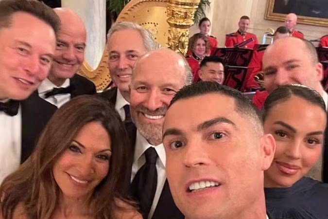 Cristiano Ronaldo e Musk, convidados do jantar de Trump em homenagem ao príncipe saudita